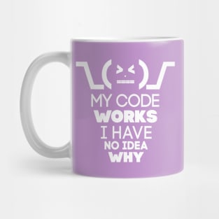 My code works i have no idea why Mug